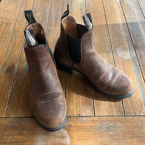 Blundstone Heeled Boots Rustic Brown